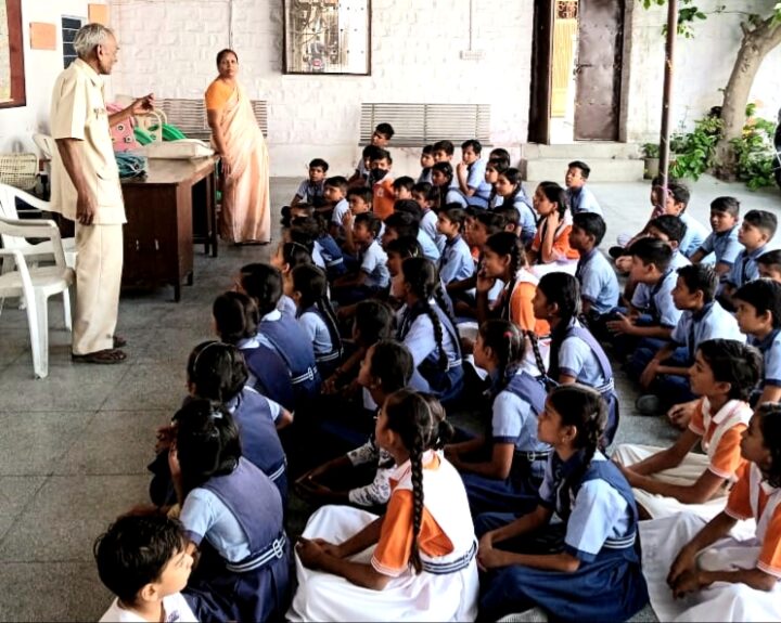 Gandhi lecture, Sarva Dharma prayer organized in school