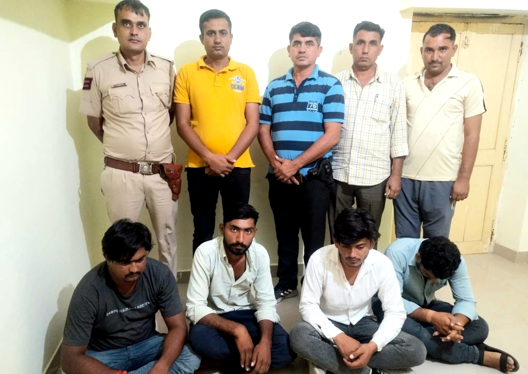 jodhpur-crime-news-four-accused-including-9-80-grams-of-illegal-mdma-arrested