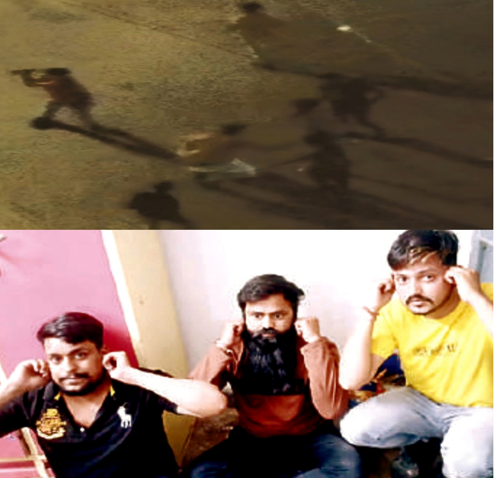 youth-clashed-near-kalpataru-shopping-center-late-night-apologized-by-holding-ear-in-the-police-station-2