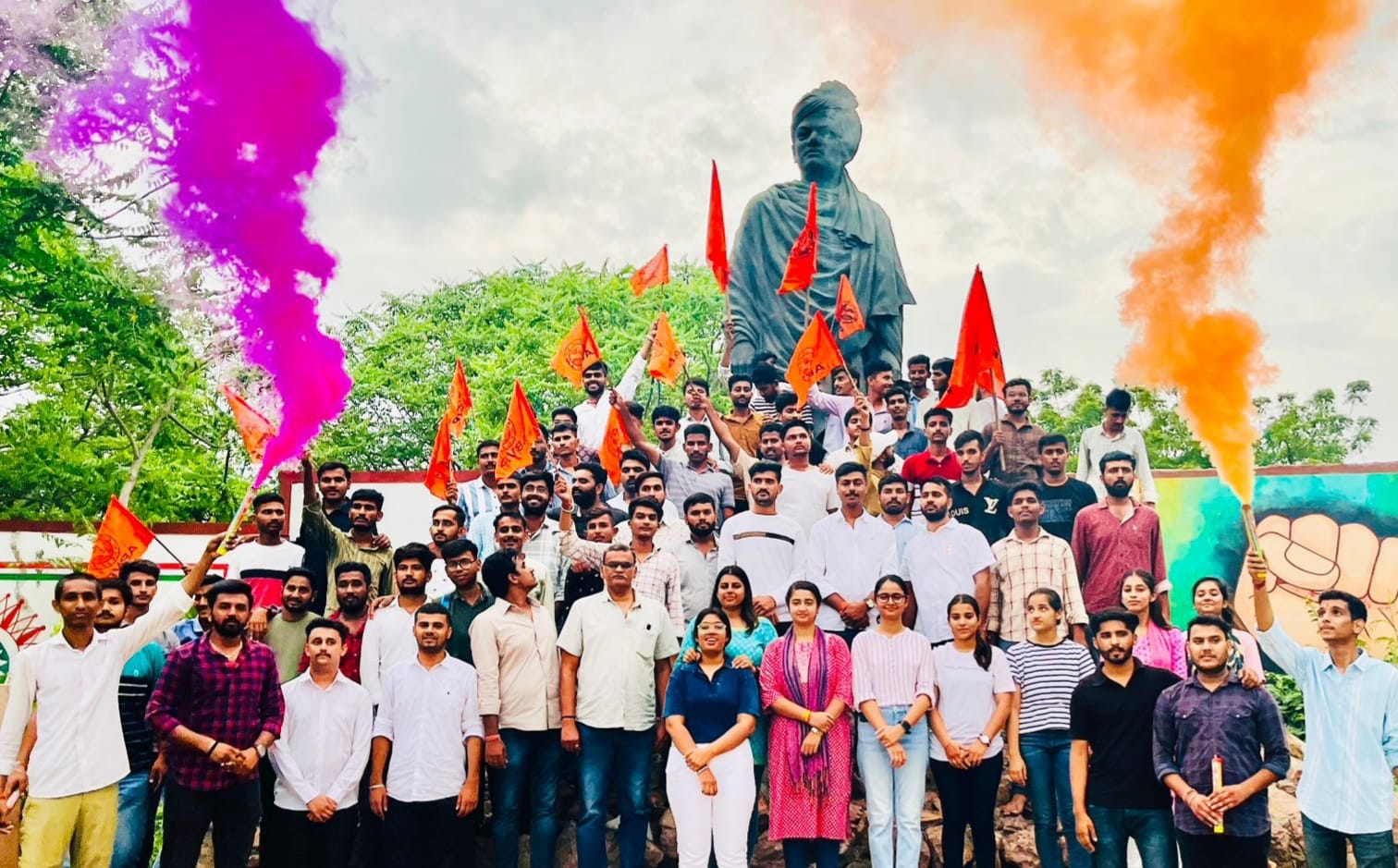 student-power-celebrated-75th-foundation-day-of-abvp