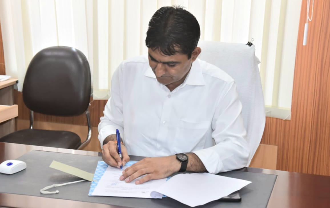 Bhagirath Vishnoi took charge as JDA Secretary