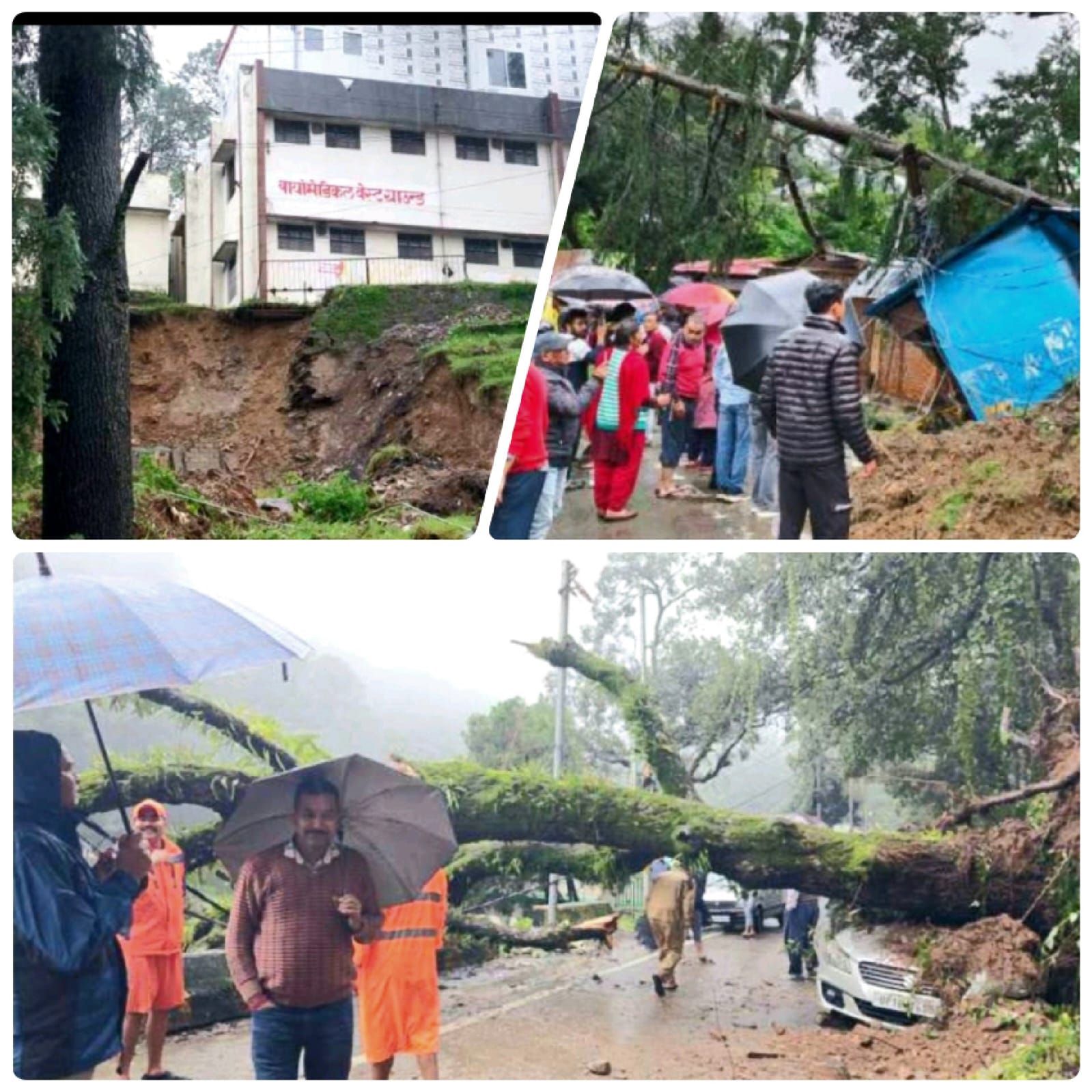 Sky disaster raining in Uttarakhand for last 36 hours.