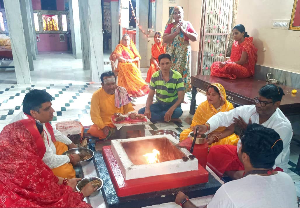 Baba Ramdev temple's Patotsav celebrated with great pomp in Brahmapuri