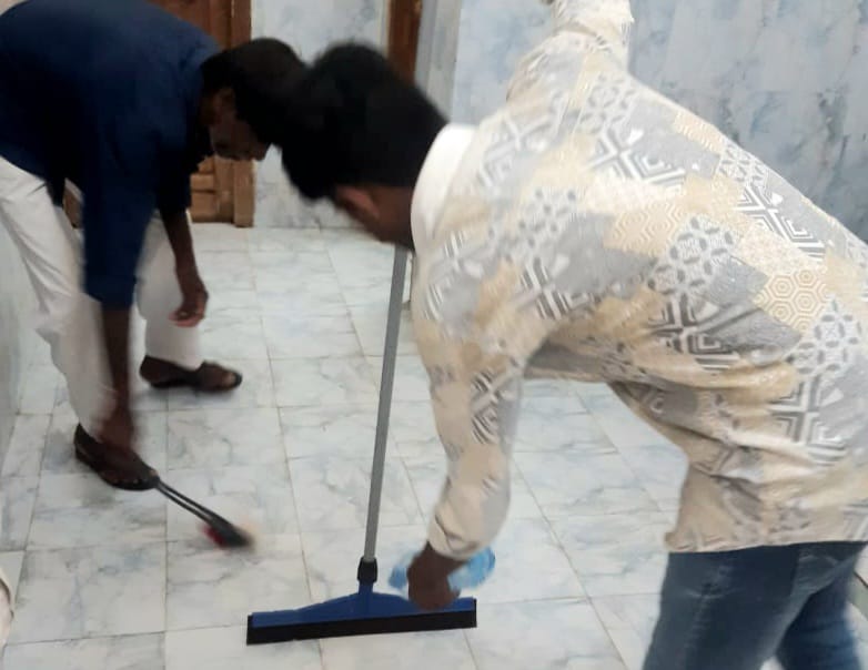 Cleanliness drive conducted in various stations and trains