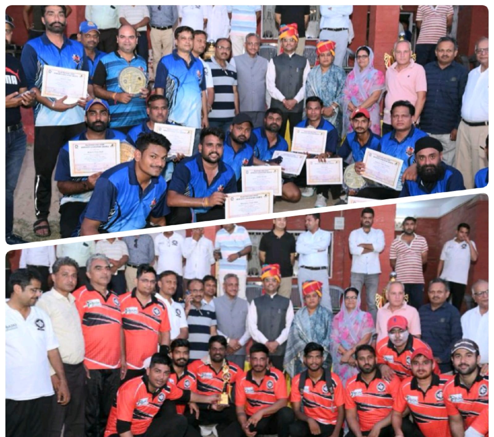 8 matches were played on the second day of Dr. Swati Bhati Smriti Cricket