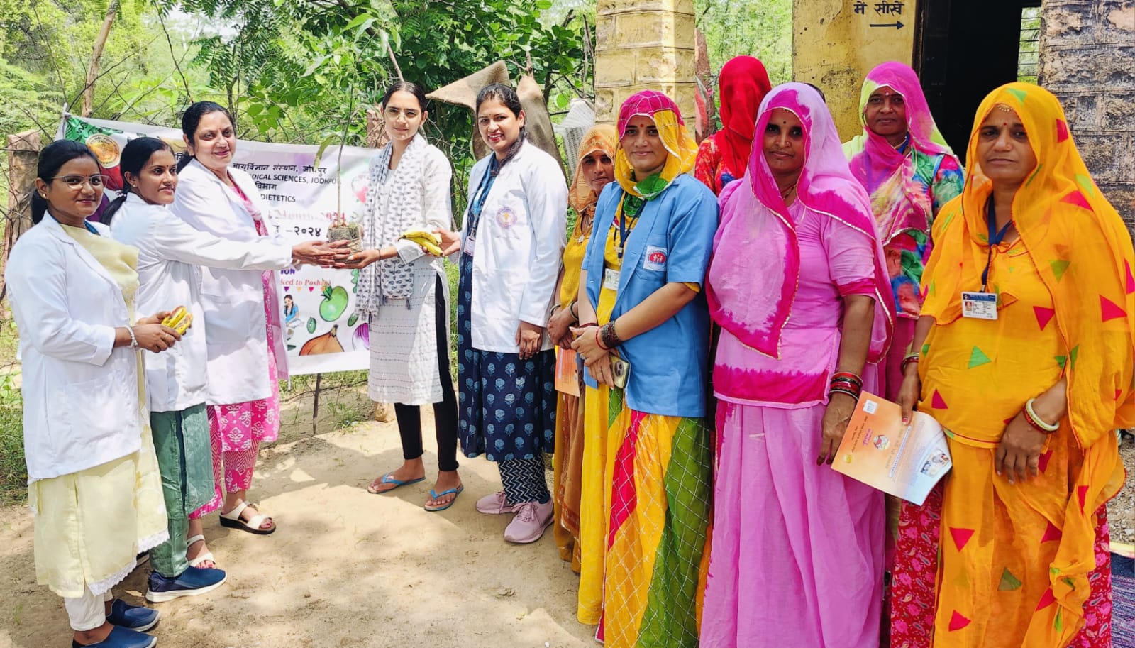 Many programs were organized in AIIMS Jodhpur under National Nutrition Month