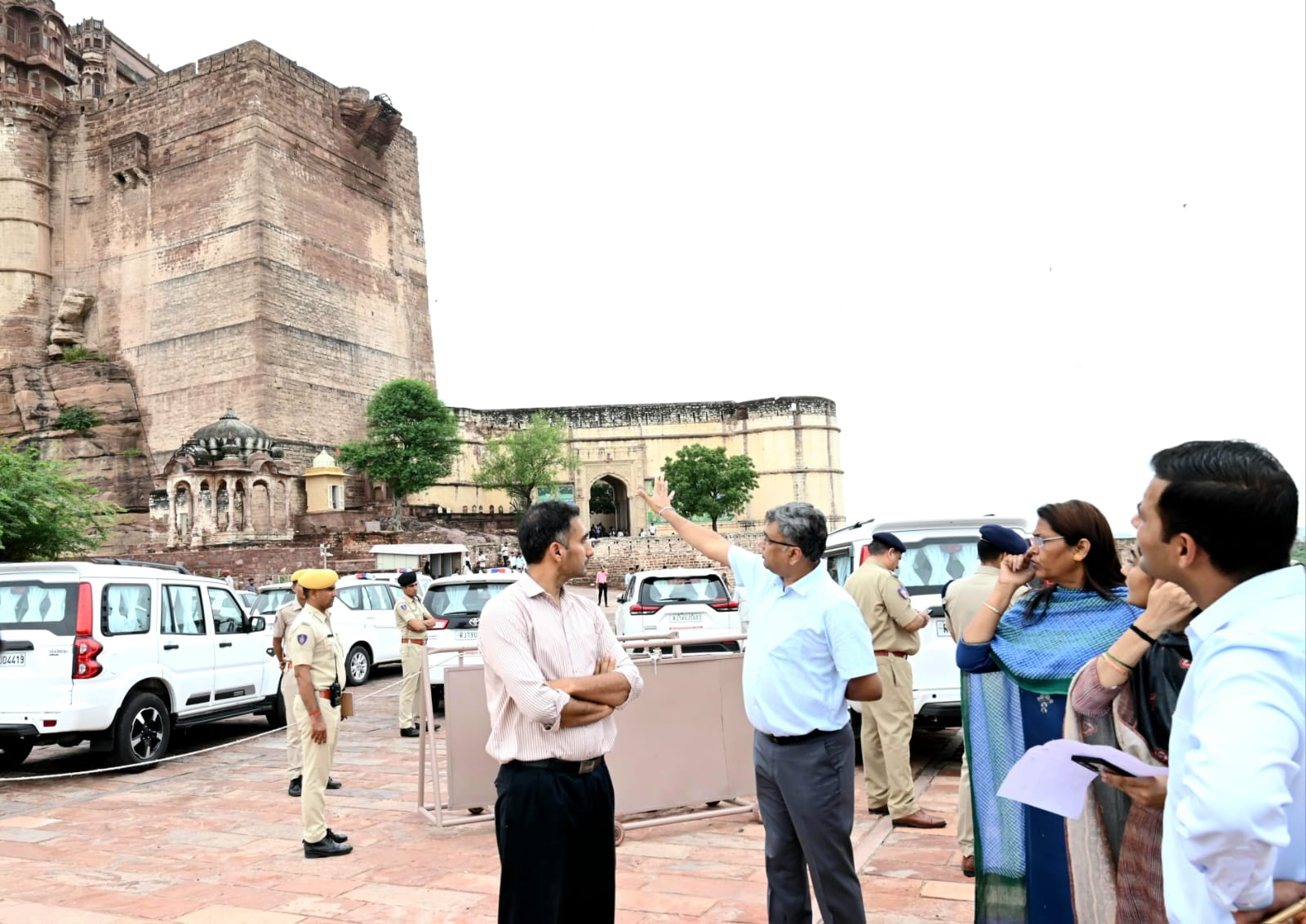 Jodhpur: Secretary-in-charge reviewed the preparations for the state level Independence Day celebrations