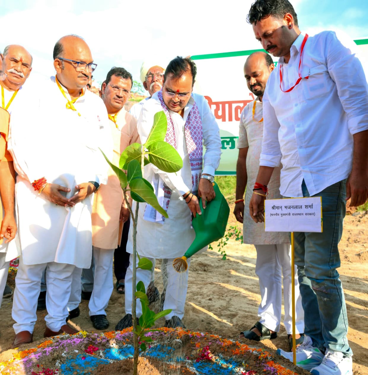 Establishment of Mother Forest in the presence of Chief Minister Bhajan Lal Sharma