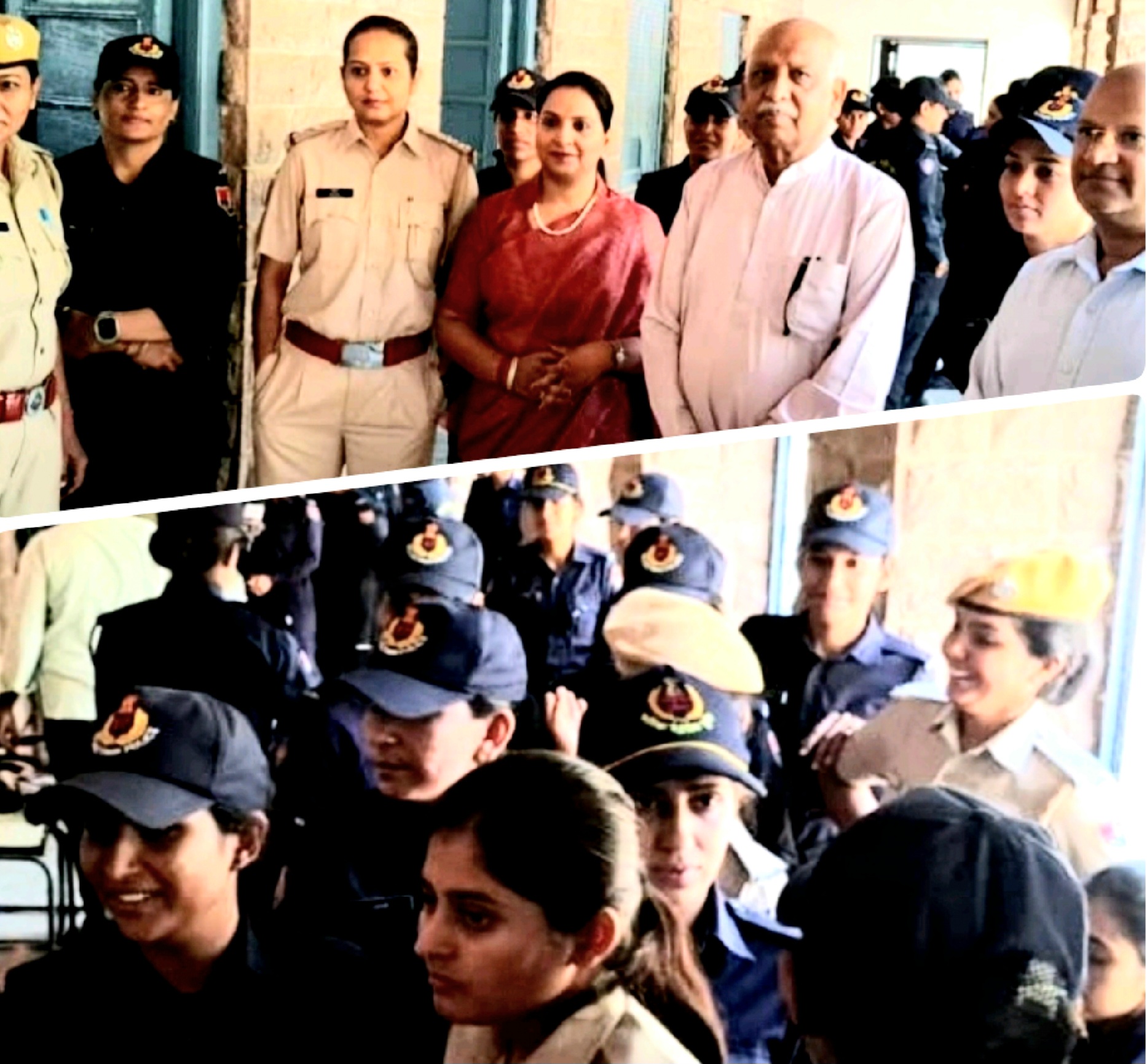 महिला पुलिस कर्मियों की समग्र स्वास्थ्य जांच