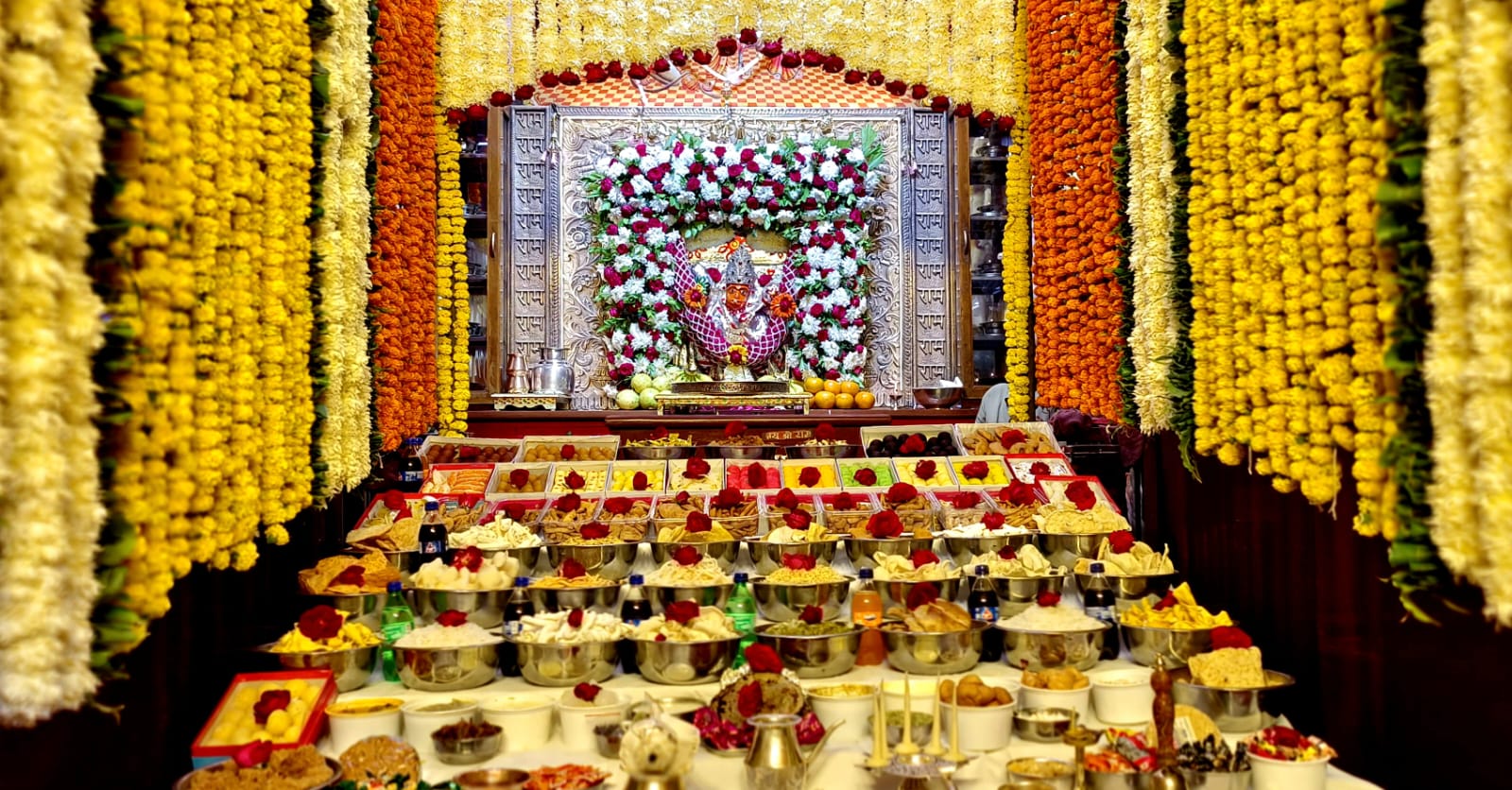 Fifty-six types of offerings were made during the musical rendition of Sundarkand.