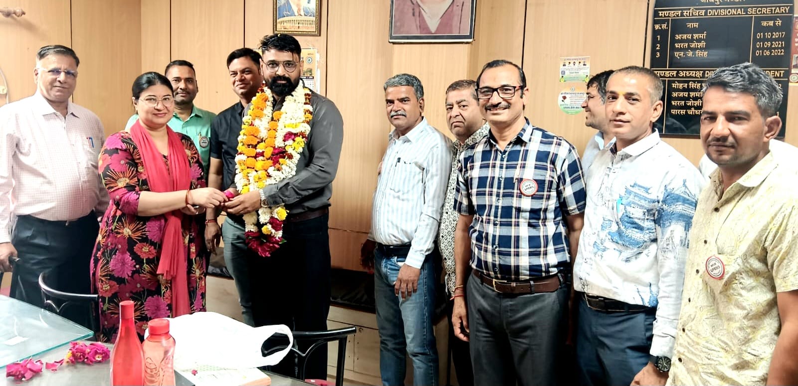 भाटी यूपीआरएमएस मेन ब्रांच के अध्यक्ष मनोनीत