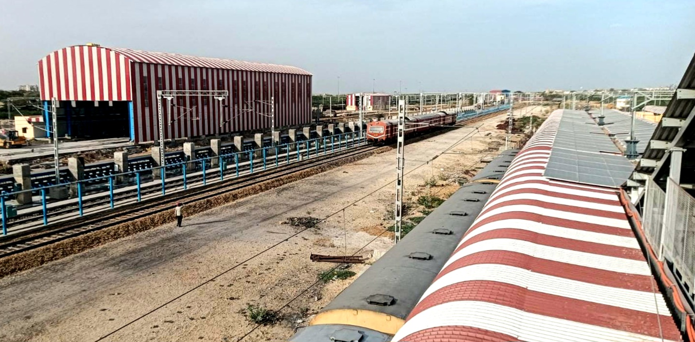 जैसलमेर स्टेशन आधुनिक रेल मेंटेनेंस हब के रूप में विकसित