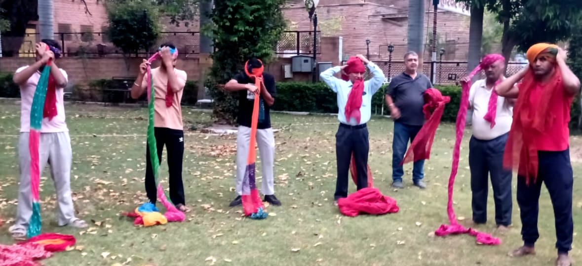 नि:शुल्क साफा प्रशिक्षण शिविर शुरू