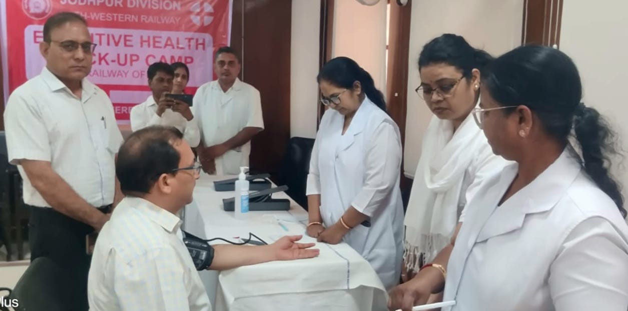 जोधपुर मंडल में लगाया हेल्थ चेकअप’ कैंप