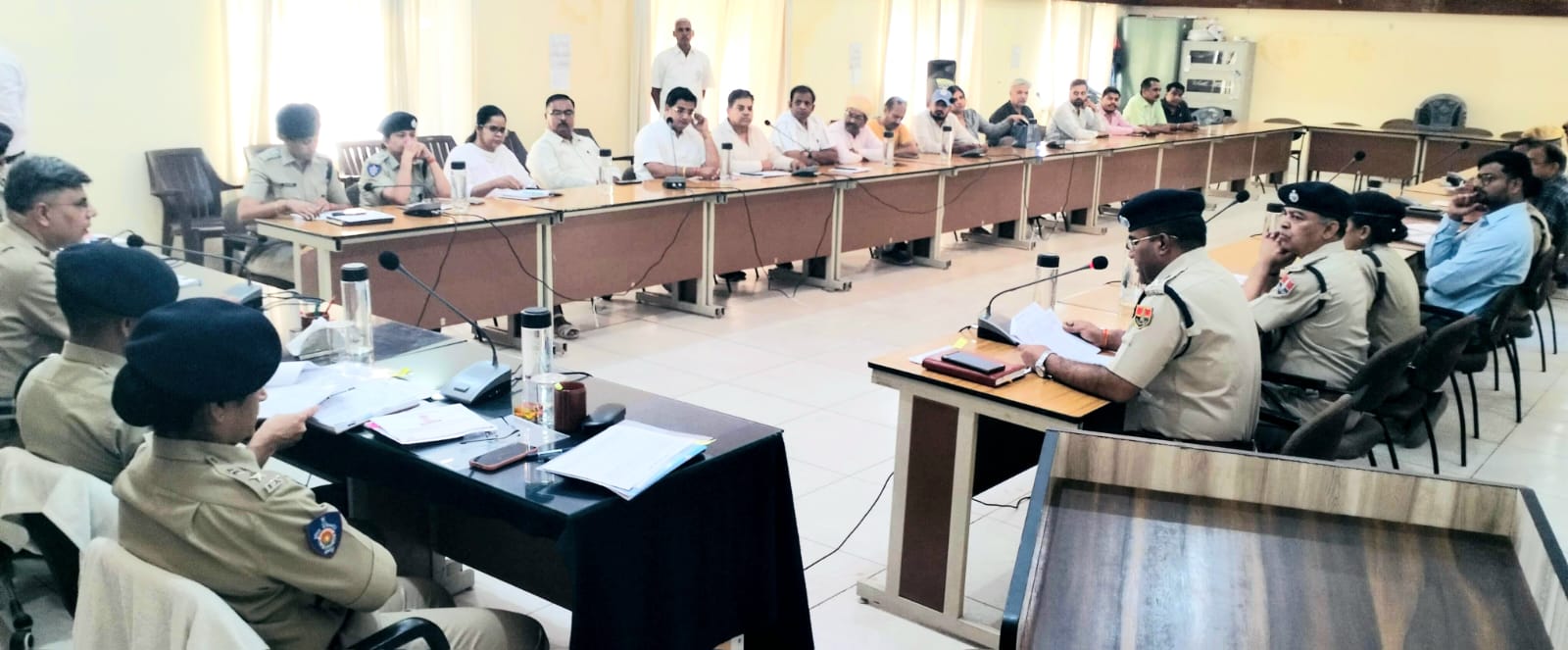 महावीर जयंती की शोभायात्रा को लेकर बैठक आयोजित