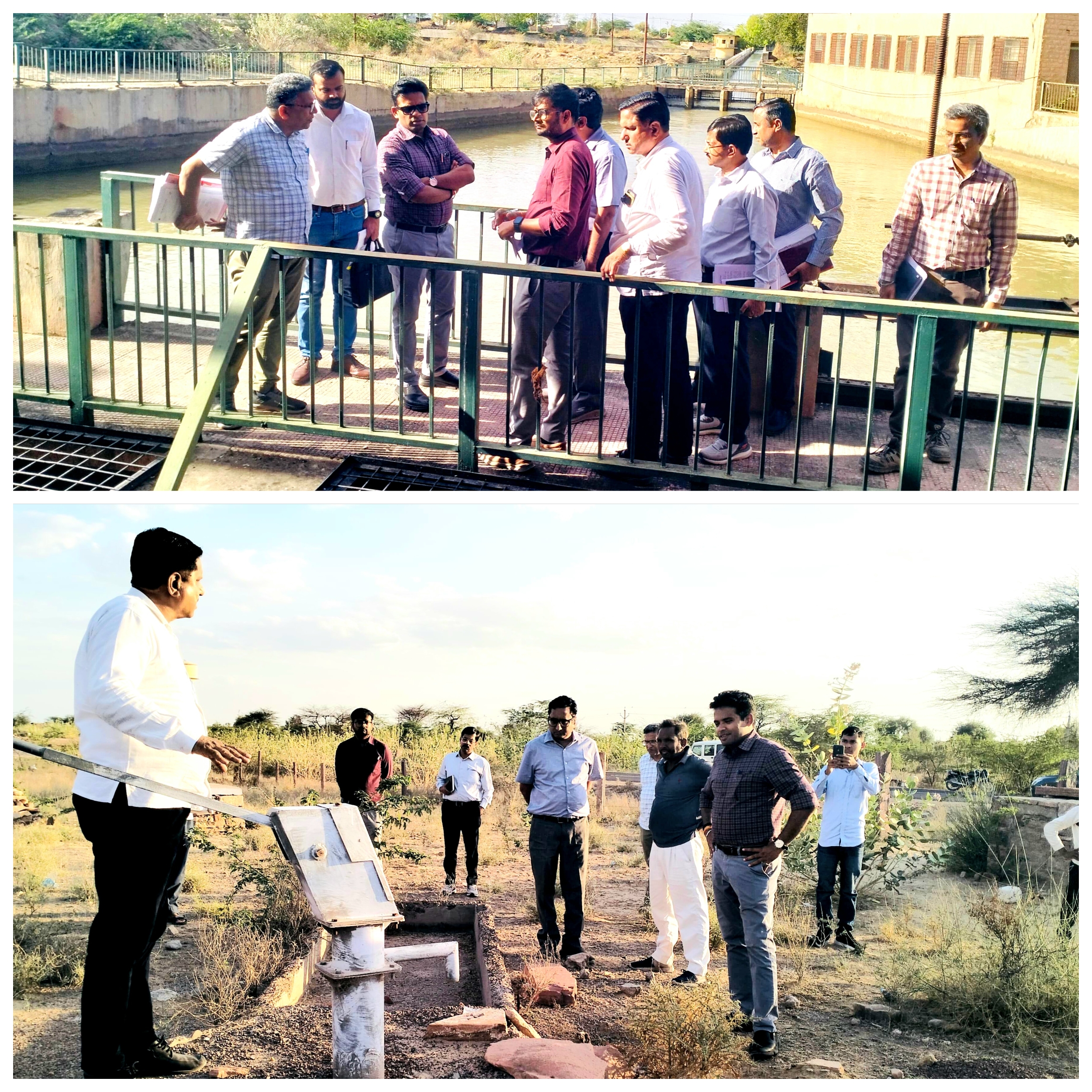 जिला कलक्टर आलोक रंजन का जल व्यवस्थाओं पर फोकस