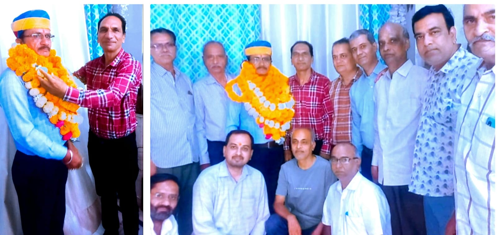 शहर कांग्रेस अन्य पिछड़ा प्रकोष्ठ महासचिव बनने पर चावड़ा का अभिनन्दन