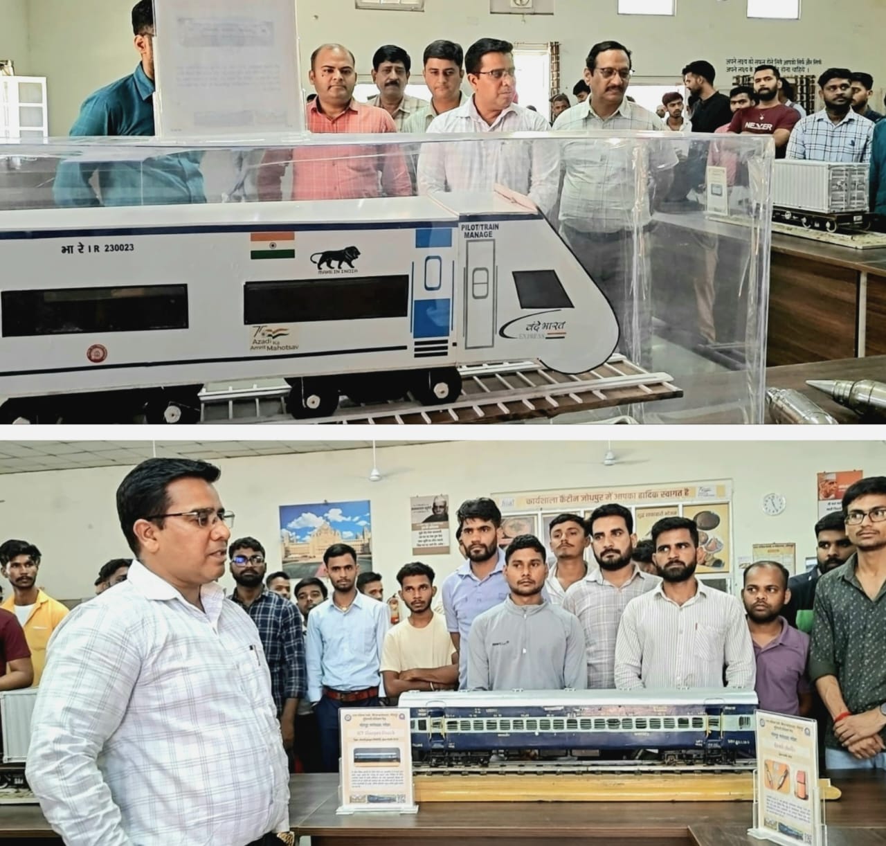 विश्व धरोहर दिवस पर जोधपुर में सजी रियासती रेलवे विरासत की प्रदर्शनी