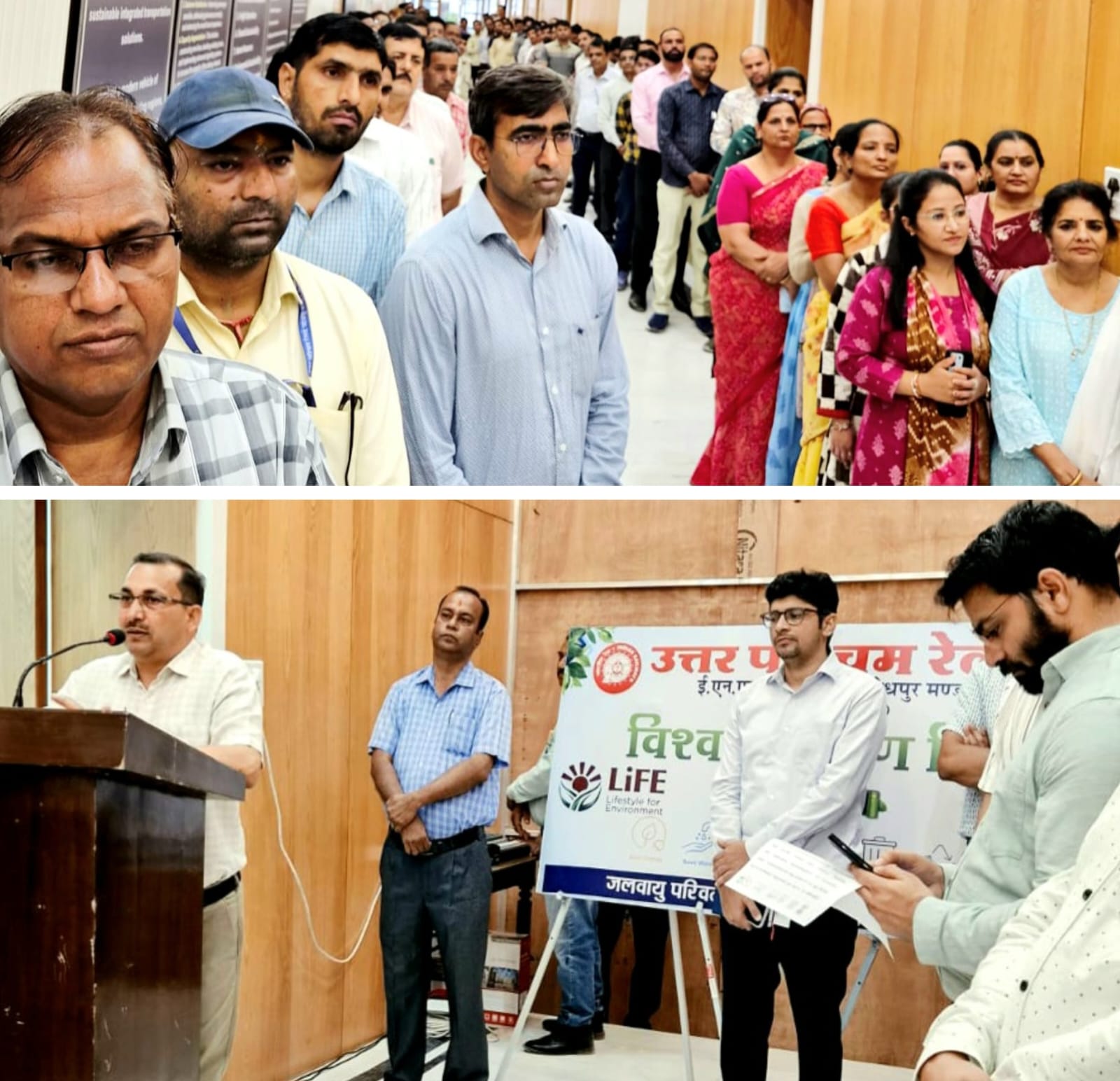 जोधपुर रेल मंडल में हुई जागरूकता रैली एवं शपथ