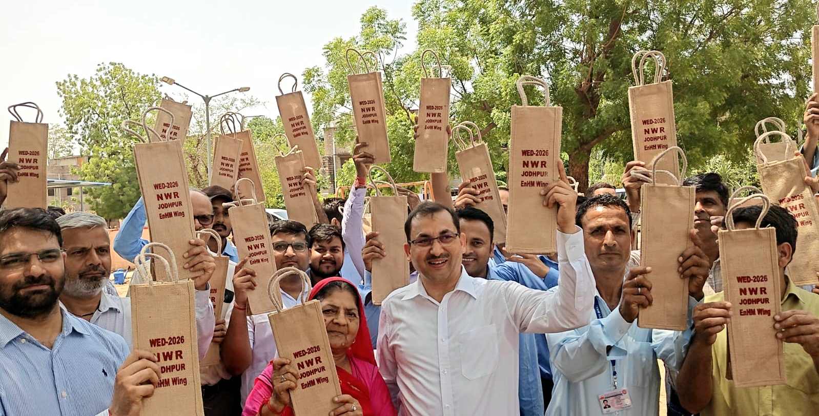 जोधपुर मंडल में 1500 पौंधे लगाए