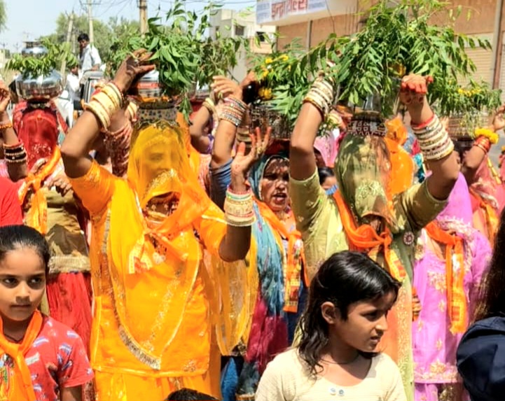 सात दिवसीय श्रीमद सप्ताह सत्संग का शुभारंभ