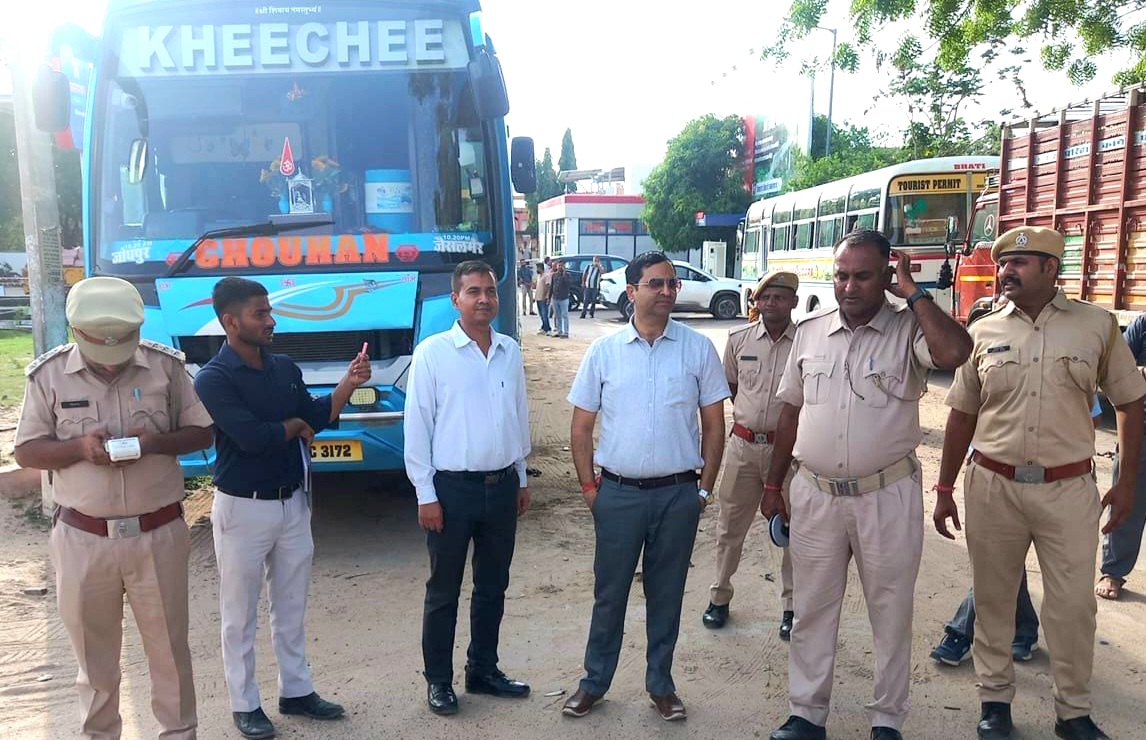 जोधपुर में अवैध बसों पर कानून का शिकंजा