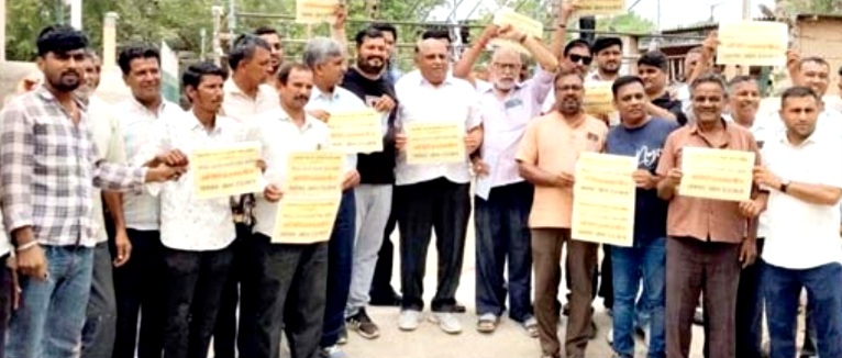 जोधपुर में भी ट्रकों का चक्काजाम ट्रांसपोर्ट सर्विस बंद