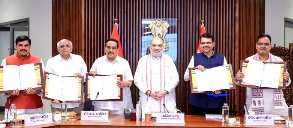 अमित शाह की मौजूदगी में नर्मदा अवार्ड पर ऐतिहासिक समझौता