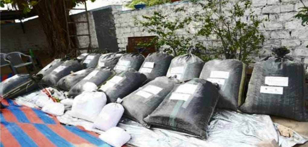 Illicit narcotics worth ₹5.17 crore destroyed.