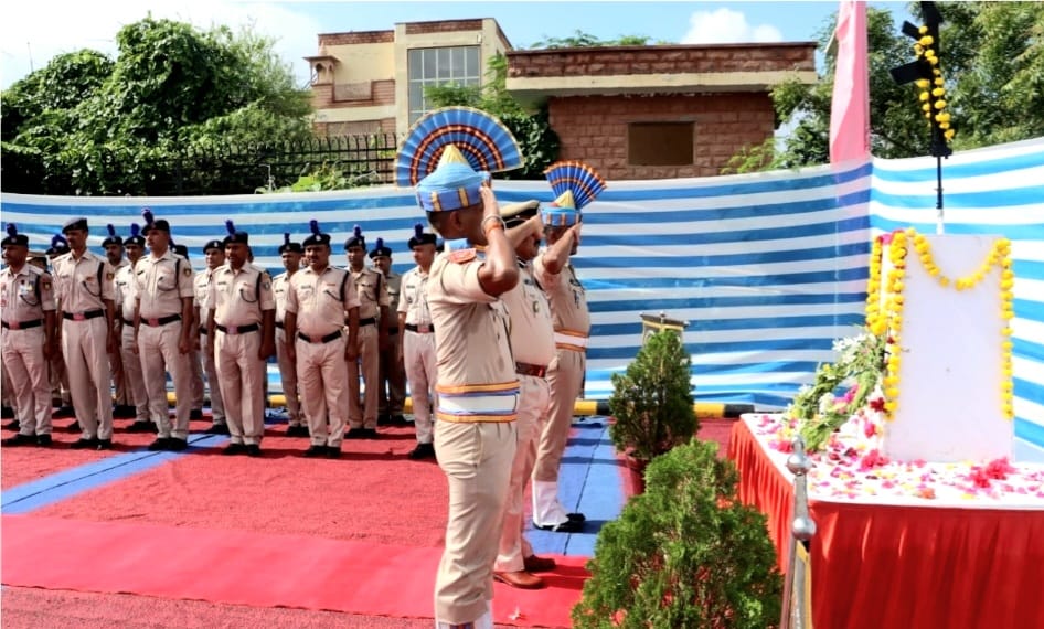 रिक्रूट प्रशिक्षण केन्द्र जोधपुर ने मनाया CRPF का 88वां स्थापना दिवस