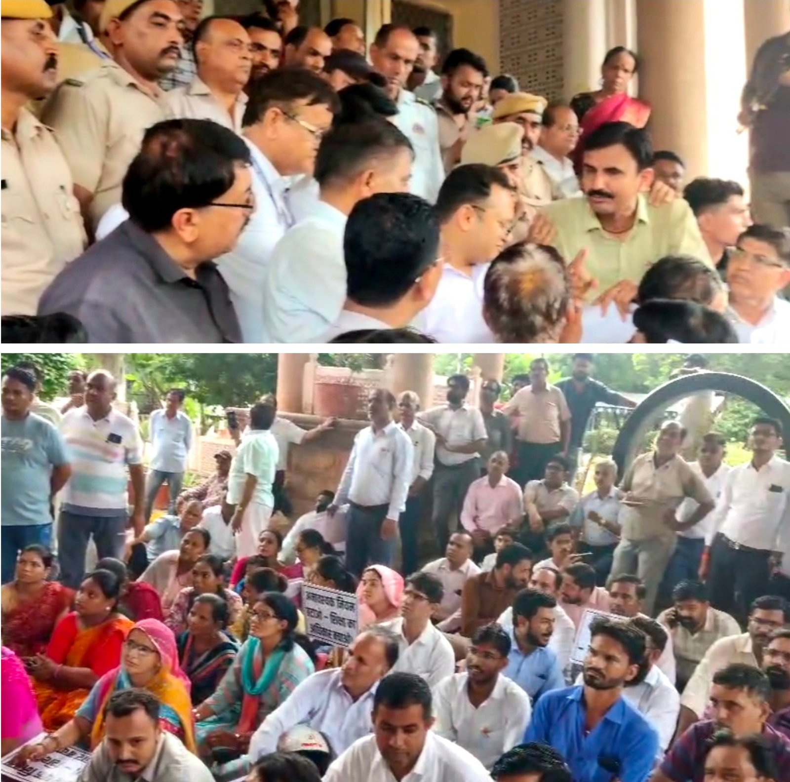 निजी स्कूलों में फायर एनओसी का विरोध
