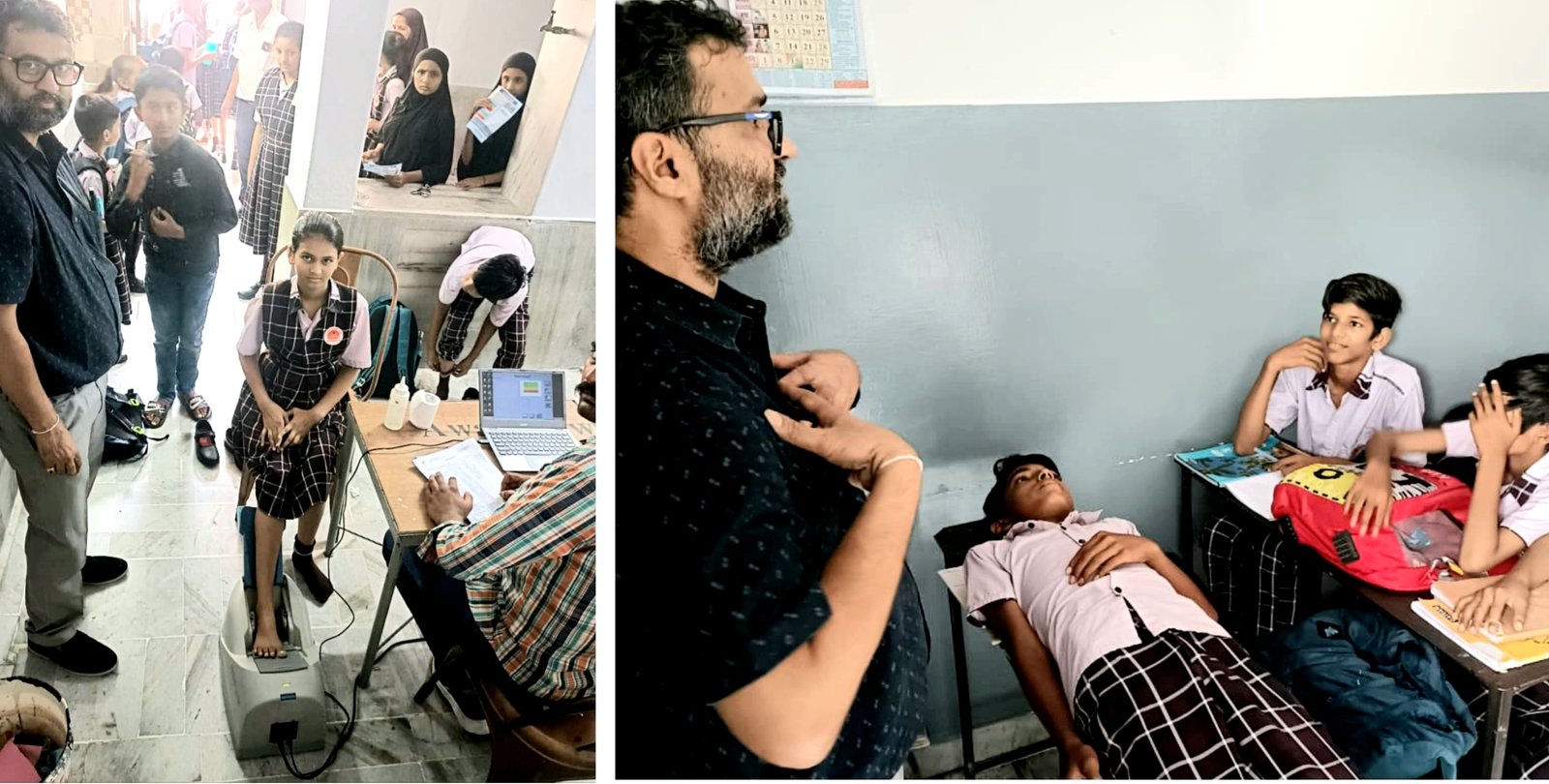 विद्यार्थियों और स्टाफ को दी गई जीवनरक्षक तकनीक की व्यावहारिक ट्रेनिंग