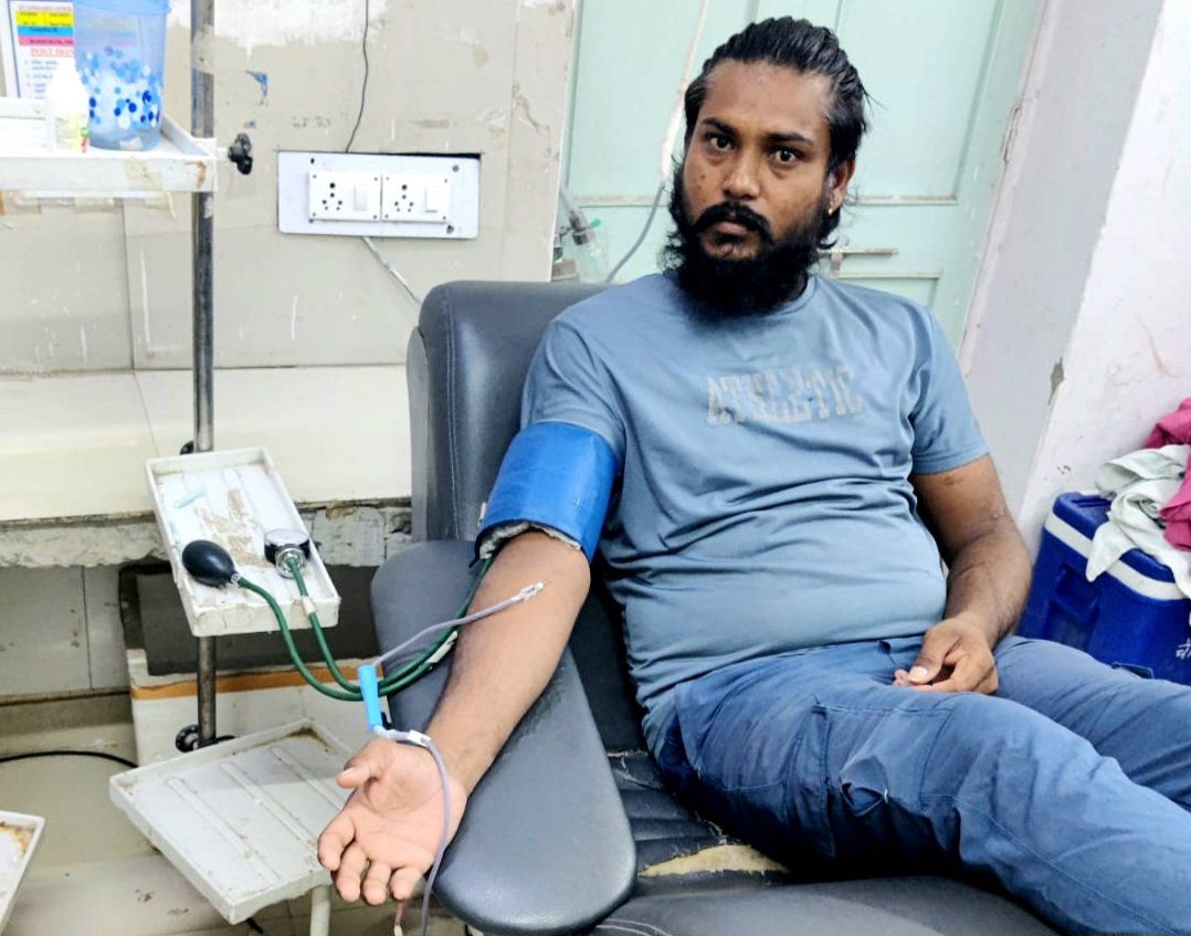 मारवाड़ रक्त सेवा संस्थान ने बचाई मरीज की जान