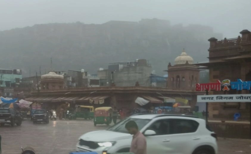 मौसम बदला एक सप्ताह बाद हुई बारिश