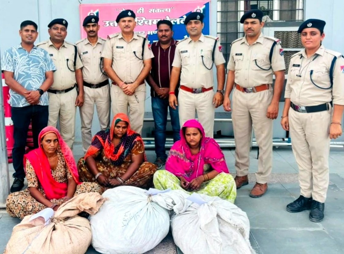6 घंटे में रेलवे केबल चोरी का खुलासा,आरपीएफ ने तीन महिलाओं को पकड़ा