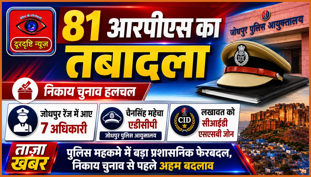 81 आरपीएस का तबादला