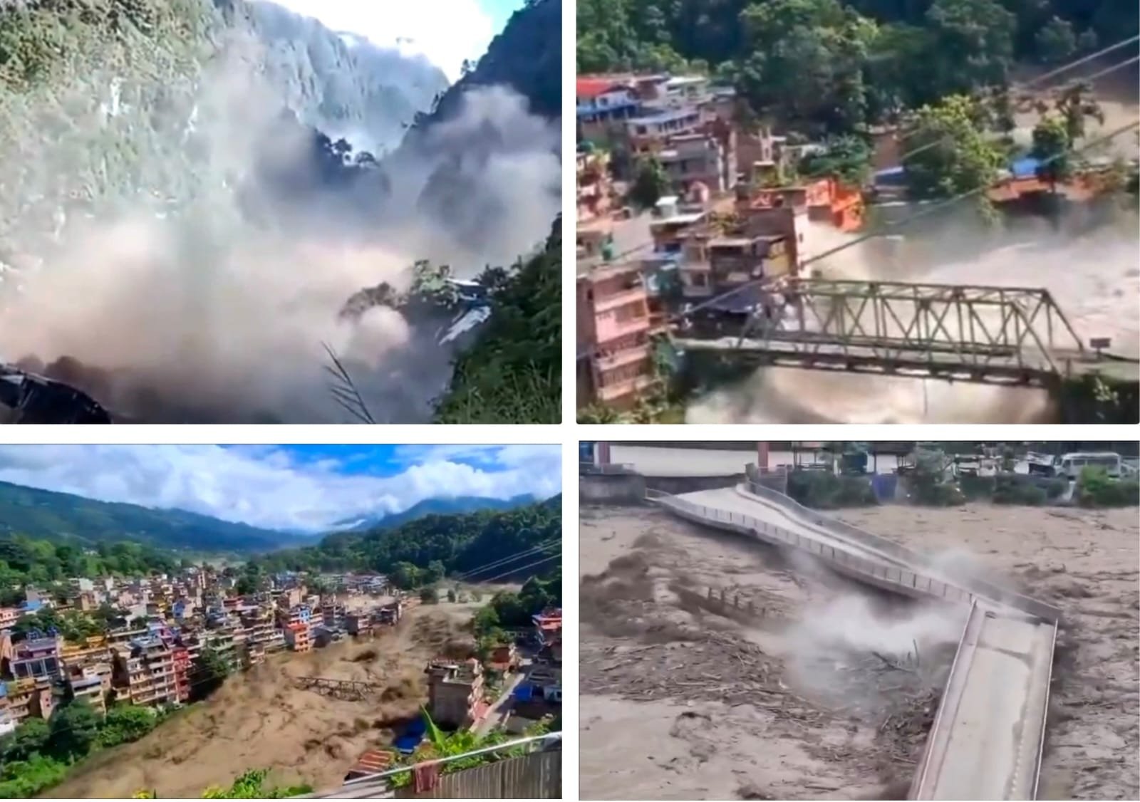 अचानक आई बाढ़ ने मचाई तबाही सैकड़ों लोग लापता