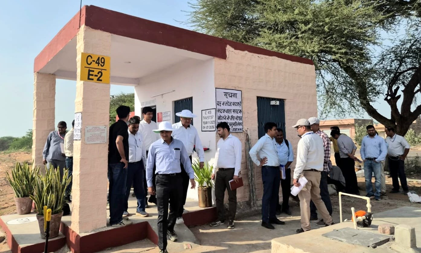प्रधान संरक्षा अधिकारी ने किया फलोदी स्टेशन पर संरक्षा सेफ्टी ऑडिट निरीक्षण