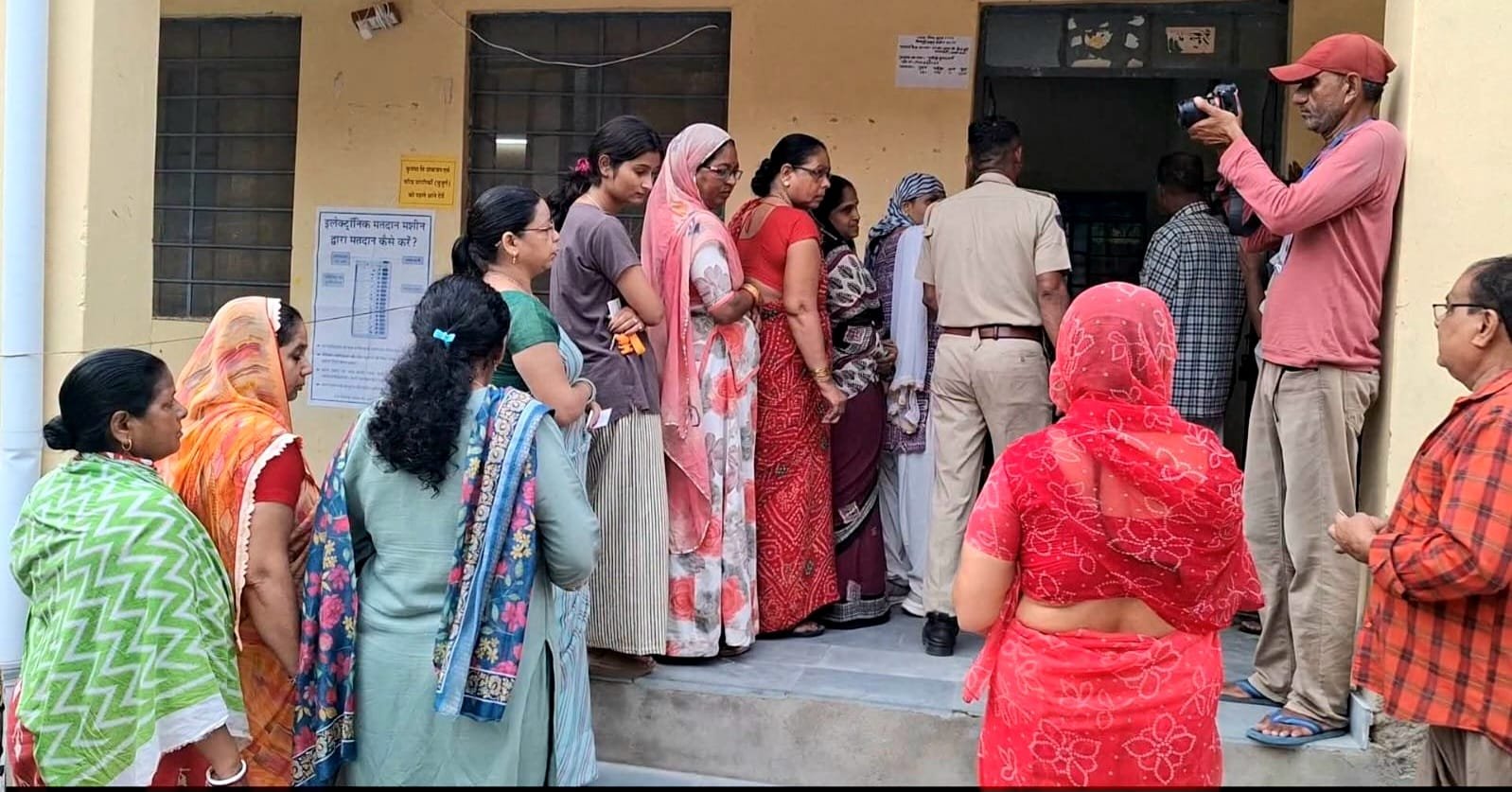 पुनर्मतदान में 72.39 प्रतिशत मतदान