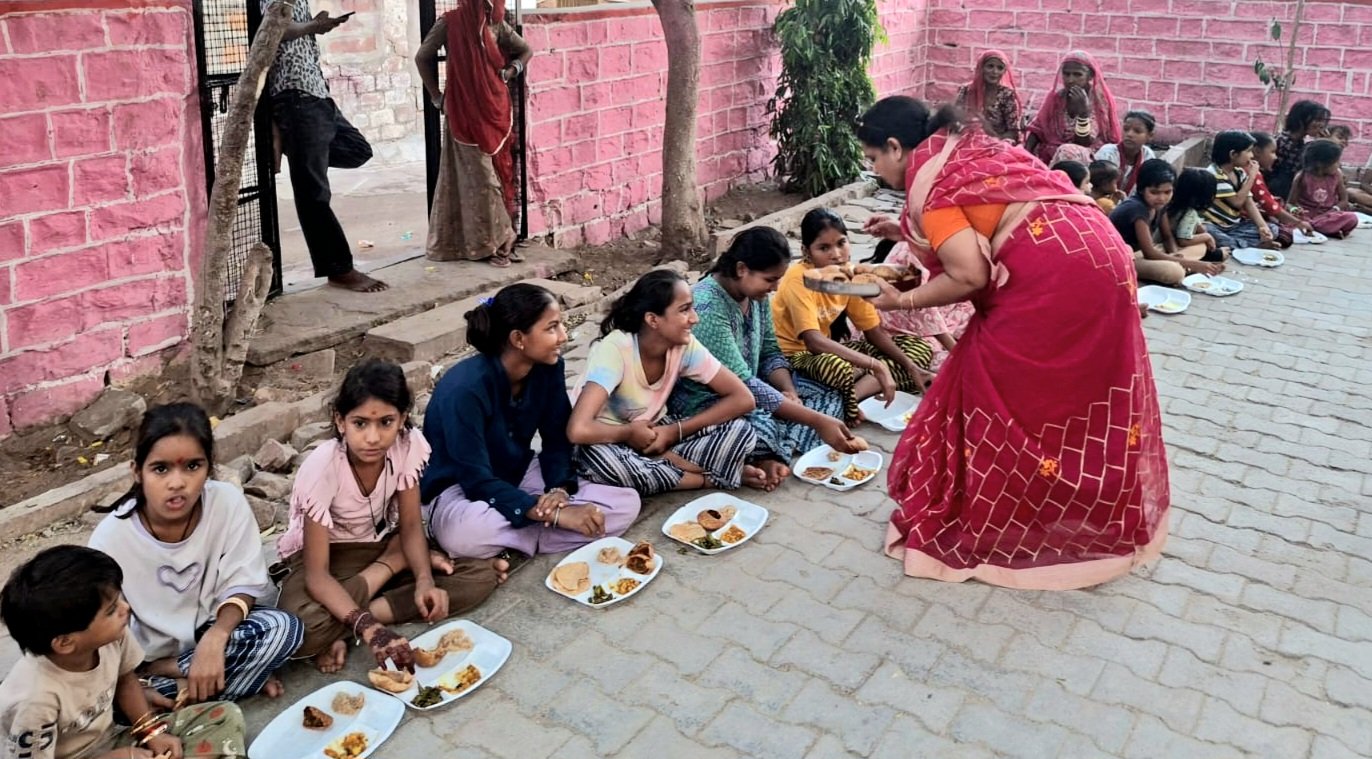 भारत विकास परिषद ने किया कन्या पूजन