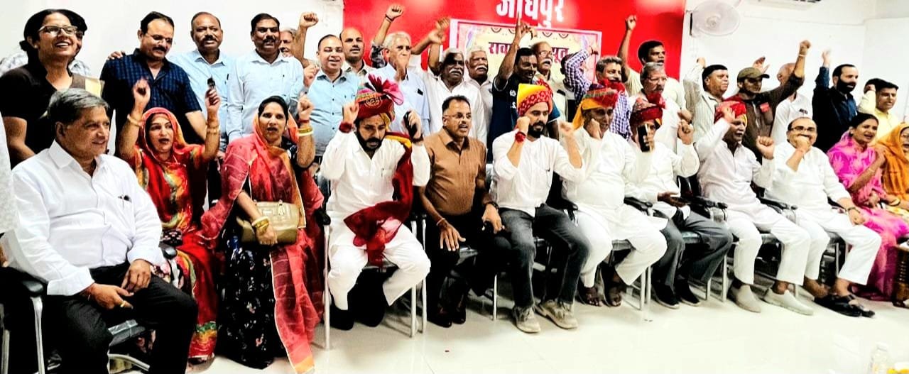 रावणा राजपूत समाज ने नवनिर्वाचित पार्षदों का किया सम्मान