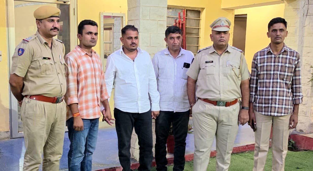 जयपुर-बाड़मेर का एक लाख रुपए का इनामी स्वरूपराम को जोधपुर में पकड़ा