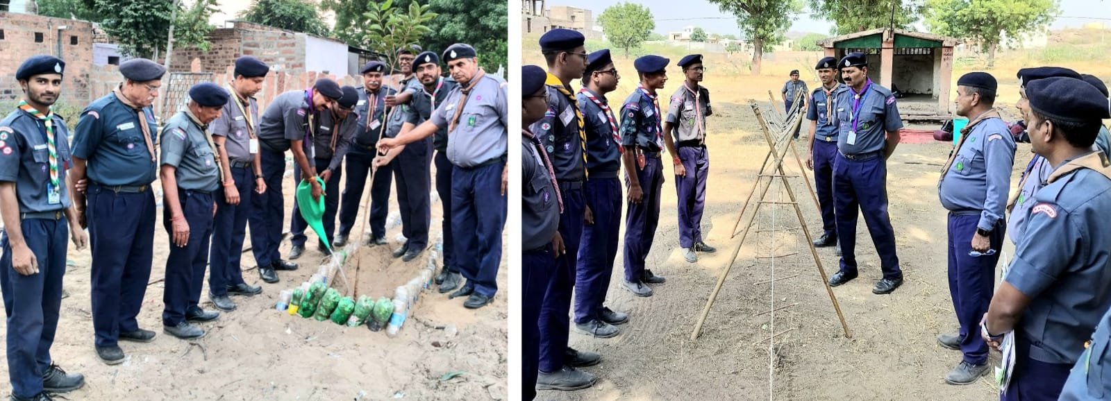 राष्ट्रीय स्तर पर राजस्थान के स्काउट्स का अभिनव प्रदर्शन